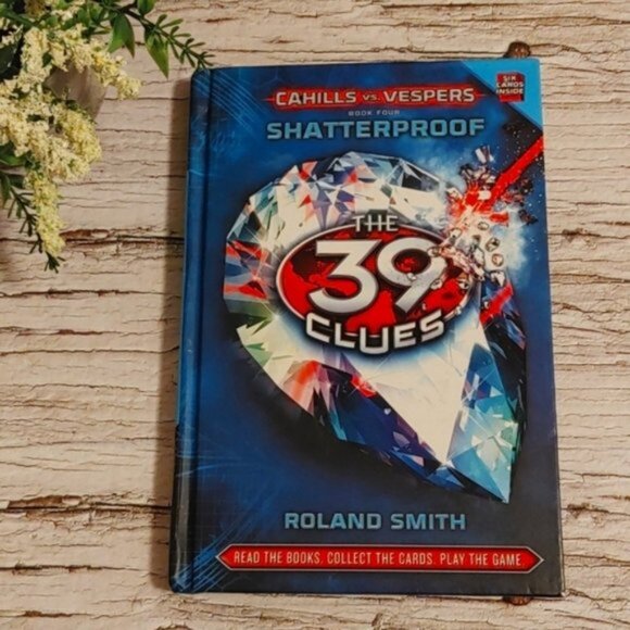 CAHILLS vs. Vespers l Book 4.  Shatterproof kids novel by Roland Smith - Picture 2 of 2